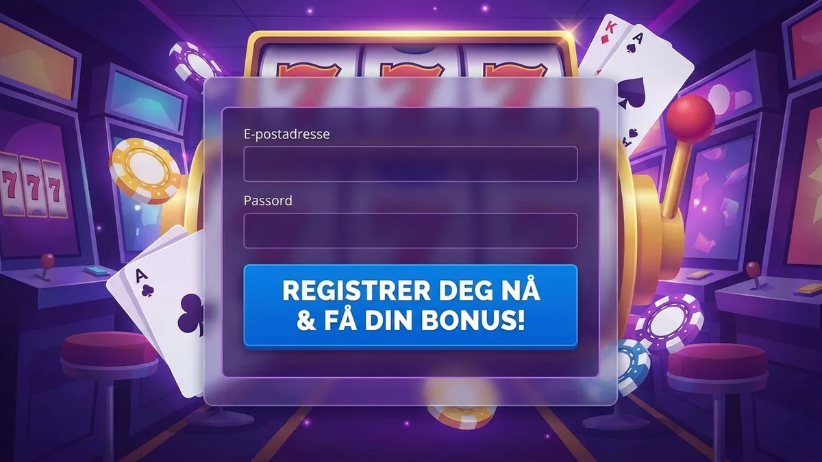 Registrer deg med bonus